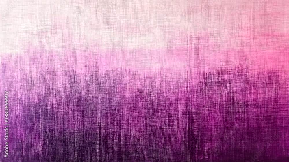 Fototapeta premium A soft gradient of pink and purple hues creates an abstract, calming visual texture, reminiscent of a serene sunset or dreamy landscape.