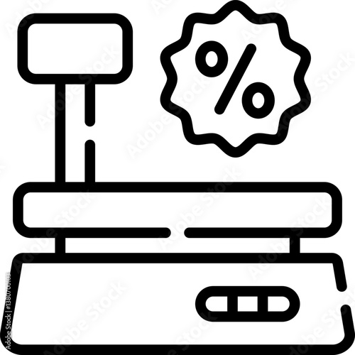 discount Illustration on a white background.