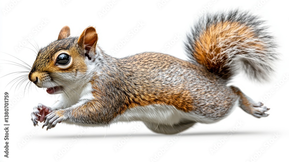Fototapeta premium Running squirrel