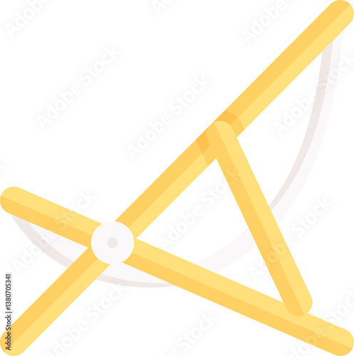 lounge chair Illustration on a white background
