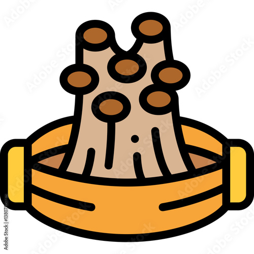 natto filled outline icon