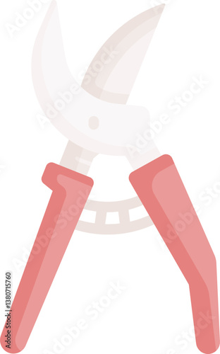 pruners Illustration on a white background