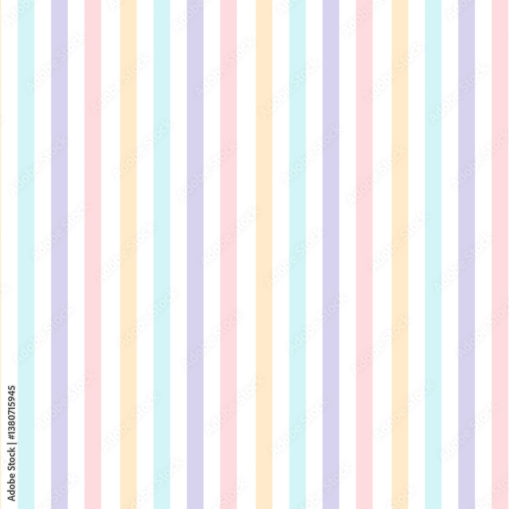 Pastel rainbow stripes seamless pattern design Pastel rainbow stripes seamless pattern design