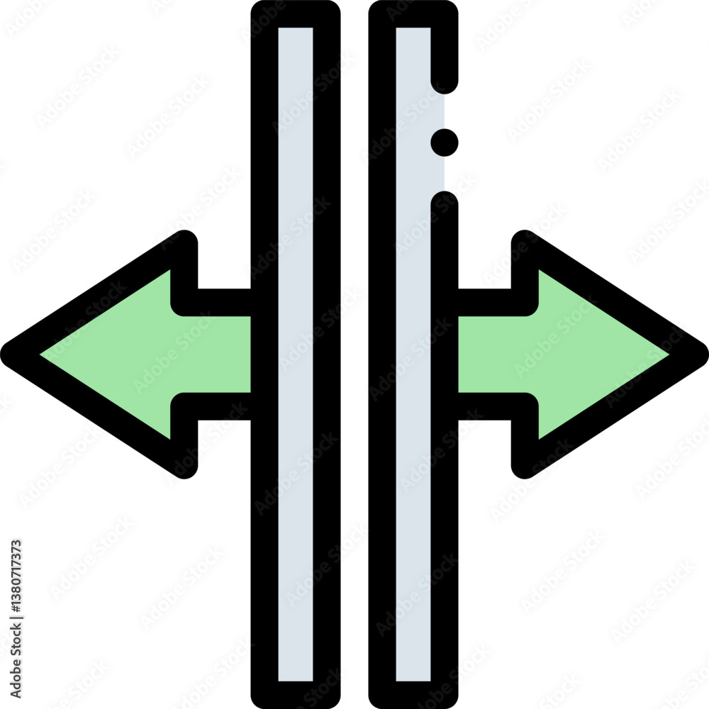 resize Illustration on a white background.
