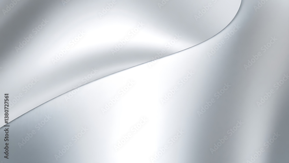 Hyper-Realistic Metallic Surface with Smooth Gradients and Soft Reflective Sheen. Hyper-Realistic Metallic Surface with Smooth Gradients and Soft Reflective Sheen.