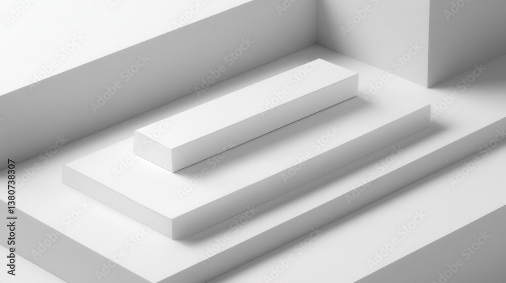 Abstract white geometric shapes (1) Abstract white geometric shapes (1)