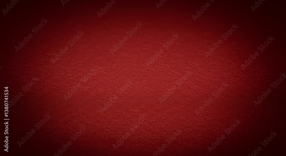 Fototapeta premium Dark Red Textured Background, Vignette Effect AI Generated