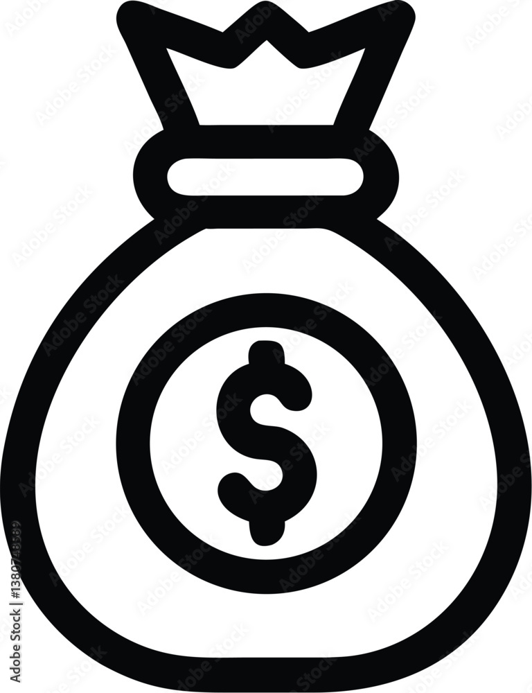 Simple financial hierarchy icon, dollar sign in blue circle, three connected boxes below, minimalist design, flat graphic style, light blue and gray color scheme, business infographic element, organiz Simple financial hierarchy icon, dollar sign in blue circle, three connected boxes below, minimalist design, flat graphic style, light blue and gray color scheme, business infographic element, organiz