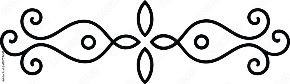 calligraphic design elements 