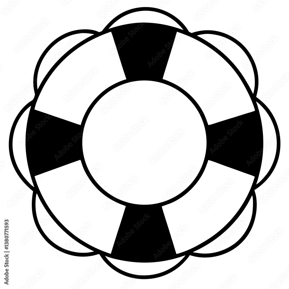Lifebuoy Summer Vector - AI Graphic Design Lifebuoy Summer Vector - AI Graphic Design