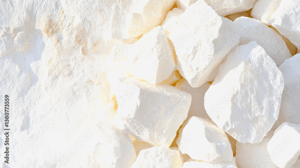 Large pile of white sugar granules reflecting light in a culinary context highlighting its sweetness and versatility Large pile of white sugar granules reflecting light in a culinary context highlighting its sweetness and versatility
