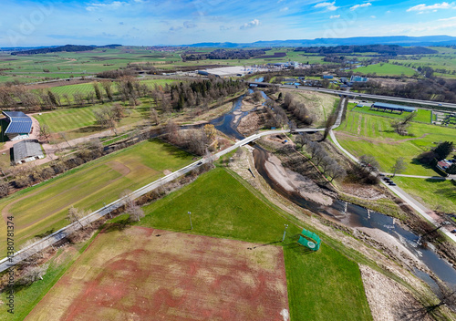 Donau Zusammenfluss von Brigach und Breg photo