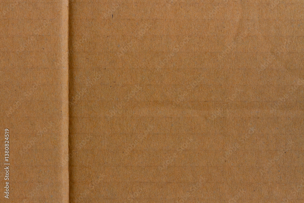 Fototapeta premium brown cardboard box background texture useful as a background and design