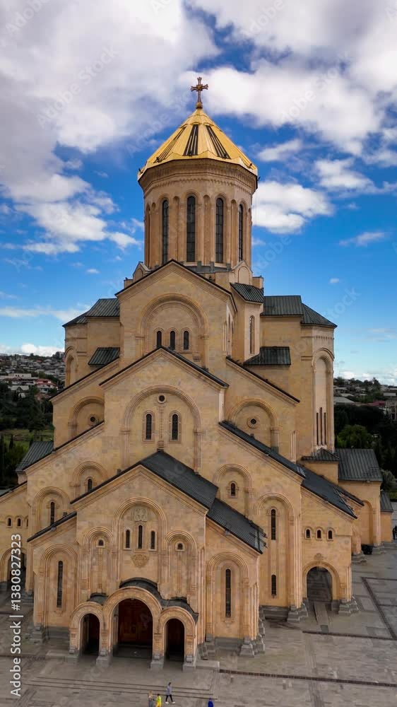 Tsminda Sameba Cathedral in Tbilisi, Georgia Tsminda Sameba Cathedral in Tbilisi, Georgia
