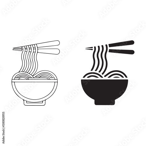 Hand-drawn icon illustrations for creative digital art