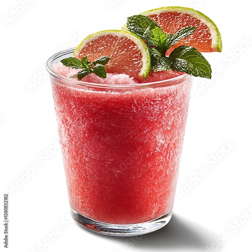 Refreshing Pink Grapefruit Smoothie.