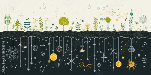 Eco-friendly urban gardens detoxifying soil through minimalist approaches