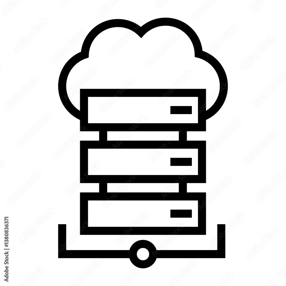 data centre icon data centre icon