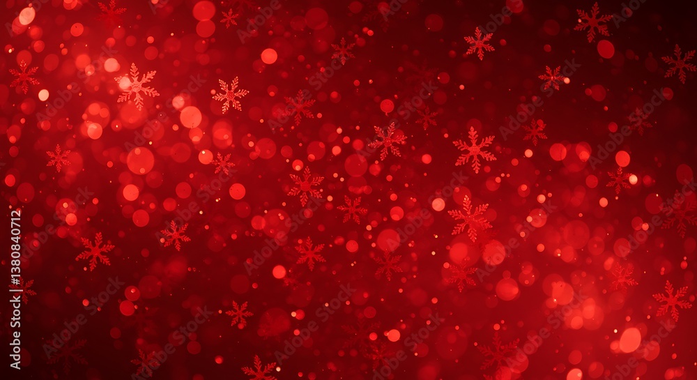 Crimson Snowdrift AI Generated Crimson Snowdrift AI Generated