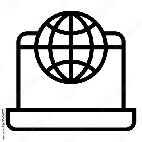web service vector icon