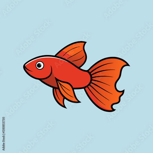 illustration of goldfish