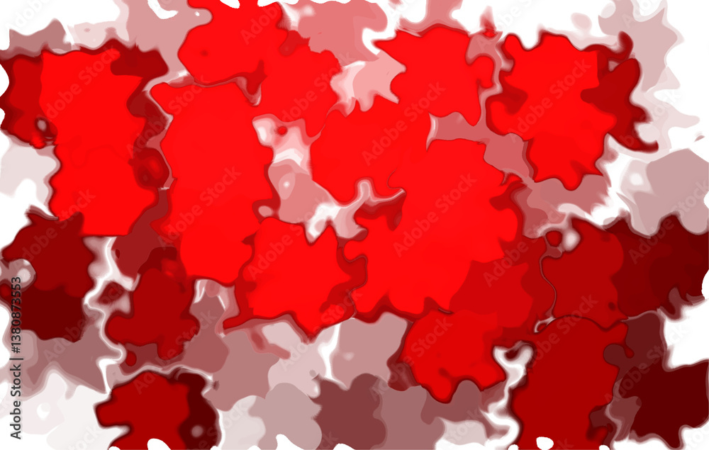 Abstract red paint splashes with a grunge texture, featuring stars, hearts, and maple leaves, symbolizing a festive and patriotic design Abstract red paint splashes with a grunge texture, featuring stars, hearts, and maple leaves, symbolizing a festive and patriotic design