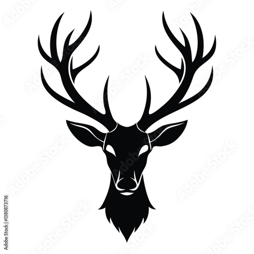 deer head vector
