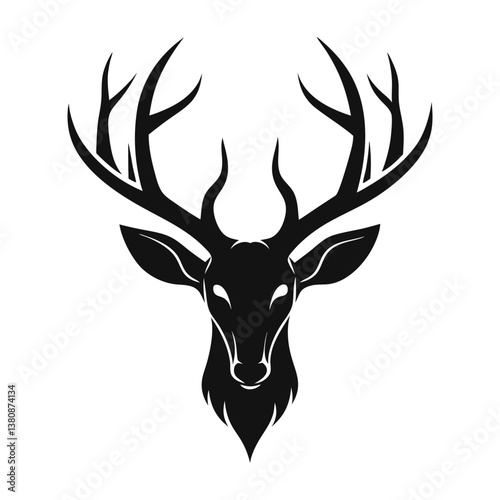 deer head vector
