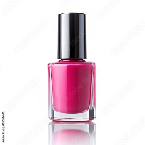 nail polish isolated on white