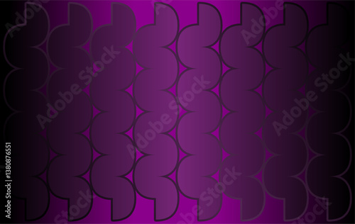 abstract purple background. Background design with Vertical Purple and Black Sinuous Wave Design. Modern Geometric Gradient Wave with Purple Hue