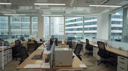 business people working in office