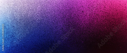 Abstract Spray Paint Texture Background in Blue Purple and Pink Gradient Design