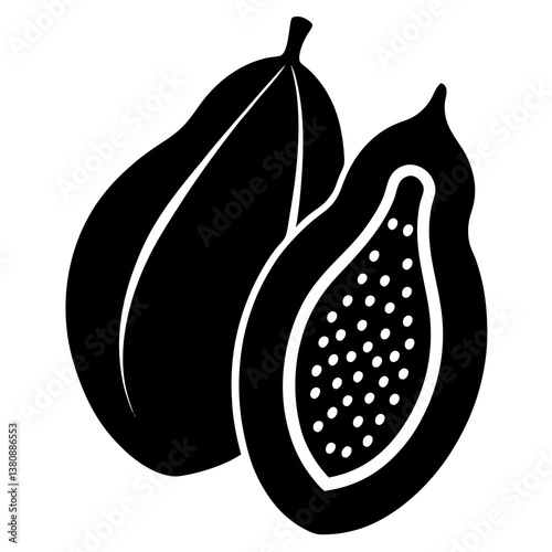 vector illustration of an apple