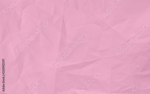 Vector texture of crumpled paper. Realistic illustration. Top view