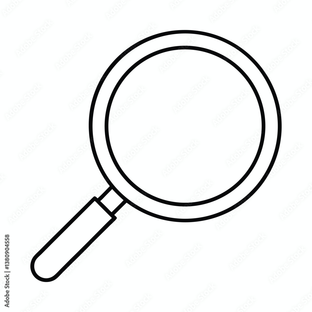 vector magnifying glass vector magnifying glass