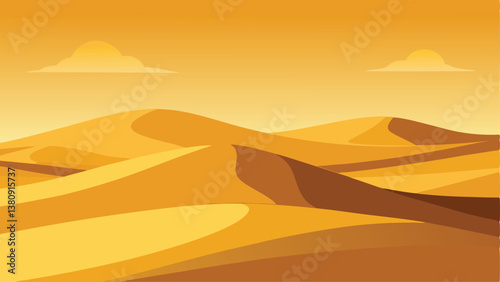 sand dunes in the desert