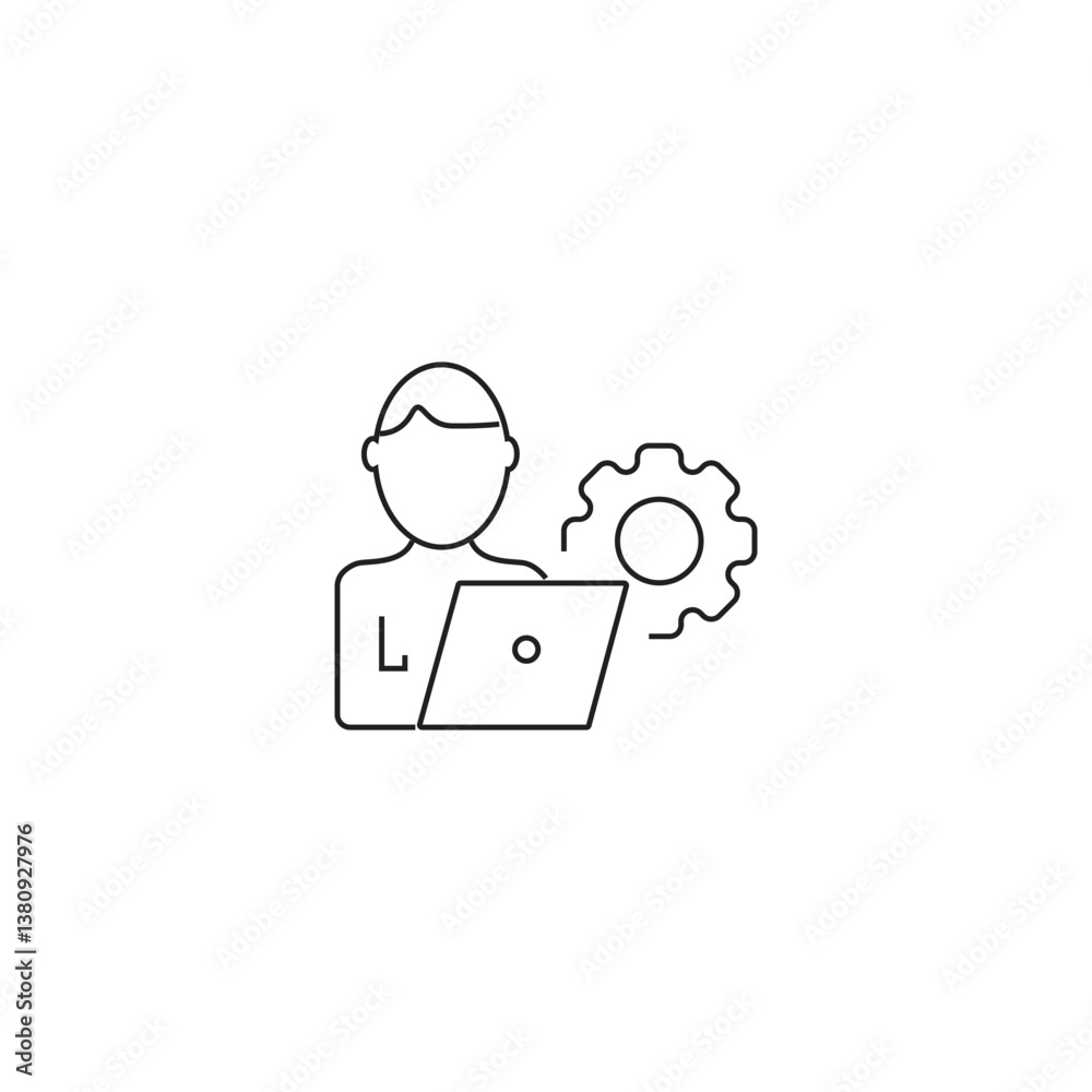 single outline icon data analysis. linier icon collection. editable stroke. vector illustration. single outline icon data analysis. linier icon collection. editable stroke. vector illustration.