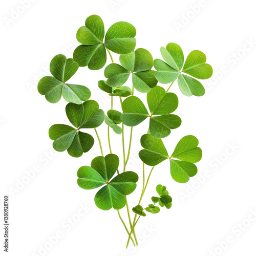 Three-Leaf Clover Image on transparent background