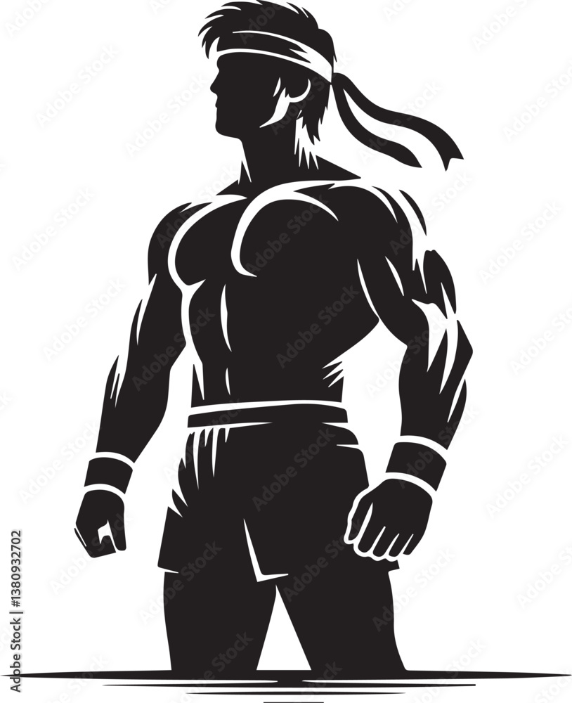 vector illustration of a man, Bodybuilder man silhouette vector, Bodybuilder logo, Bodybuilder vector illustration vector illustration of a man, Bodybuilder man silhouette vector, Bodybuilder logo, Bodybuilder vector illustration