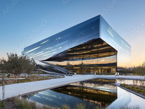 Architectural Powerhouse – Glass & Steel in 4K