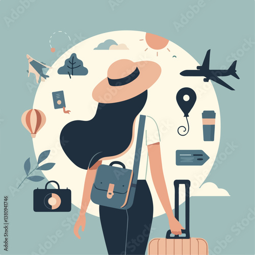 someone goes on holiday