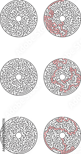 Circular Mazes Solutions Unveiled, Puzzles Solved, Paths Revealed