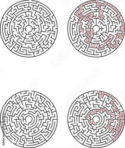 Circular Maze Solutions Finding Paths, Solving Puzzles, StepbyStep Guidance