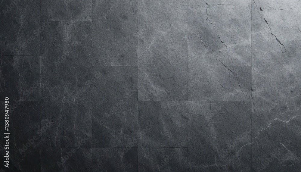 Naklejka premium Textured gray marble floor design interior space digital content modern environment overhead view contemporary aesthetic for home decor inspiration