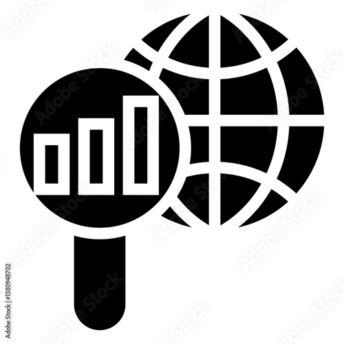 network analyst vector icon