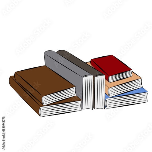 stack of books