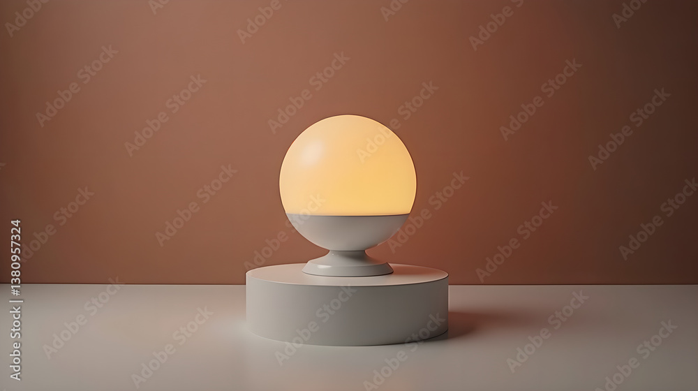 lamp on the table lamp on the table