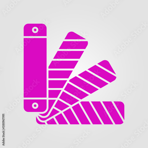 Color Pallet trendy artwork stunning abstract vector illustration colorful valuable design