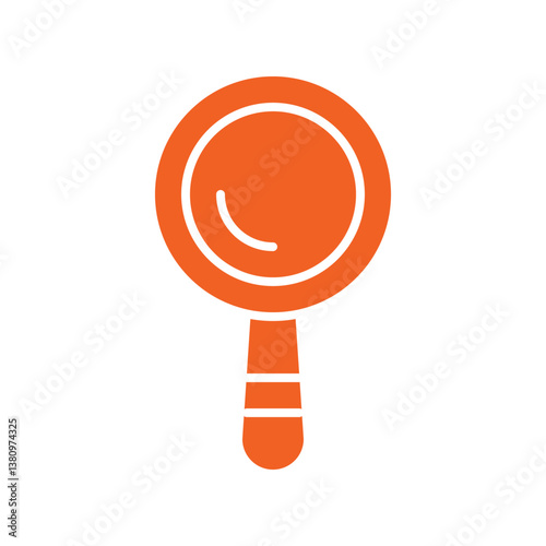 Search glass trendy artwork stunning abstract vector illustration colorful valuable design