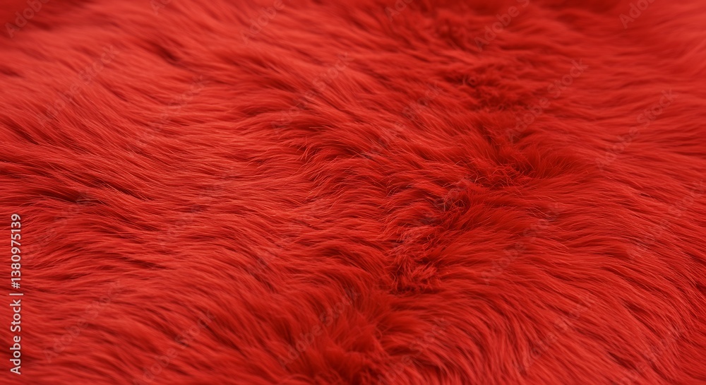 Fototapeta premium Crimson Currents AI Generated